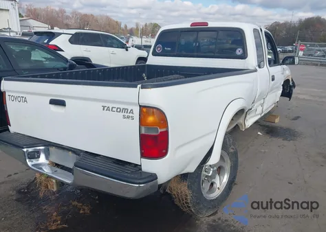 1999 Toyota Tacoma из США, поврежденный, VIN 4TAWM72NXXZ426411